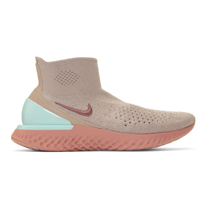 nike rise react flyknit laceless