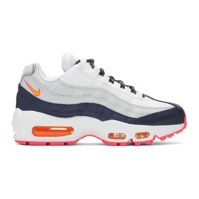 air max 95 navy blue and orange