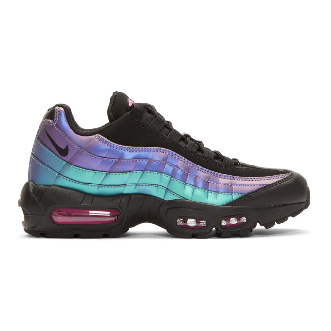 nike air max 95 purple and black