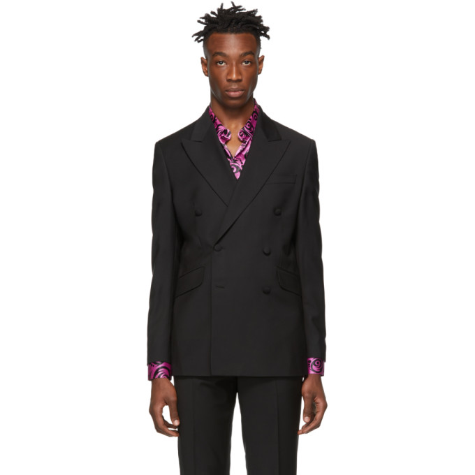 Sss World Corp Blazers SSS WORLD CORP BLACK WOOL BAD BLAZER