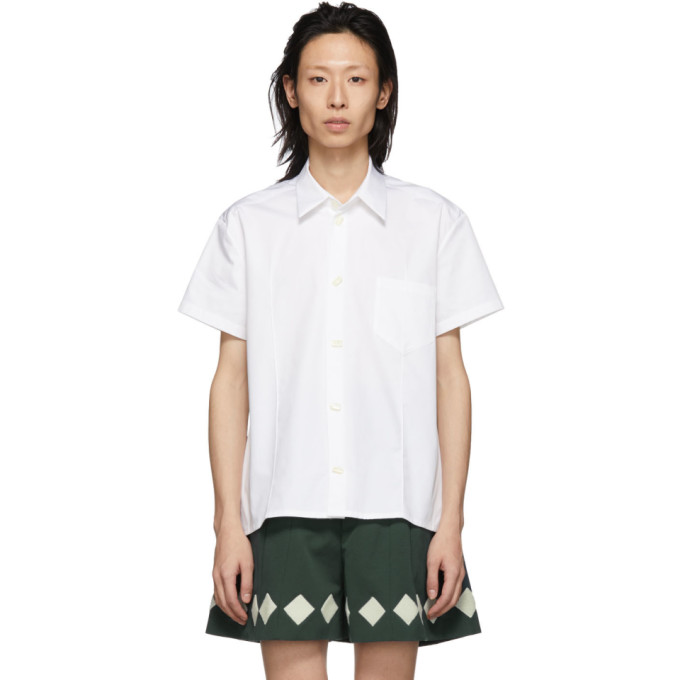 Namacheko T-shirts NAMACHEKO WHITE KAJAL SHORT SLEEVE SHIRT