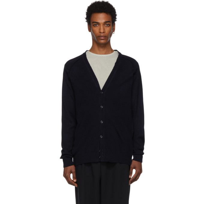 Comme Des Garcons Homme Deux Comme Des Garcons Homme Deux Navy Charles Kirk Edition Reverse Cardigan In 2 Navy Modesens Comme Des Garcons Homme Deux Comme Des Garcons Homme Deux Navy Charles Kirk Edition Reverse Cardigan In 2 Navy Modesens