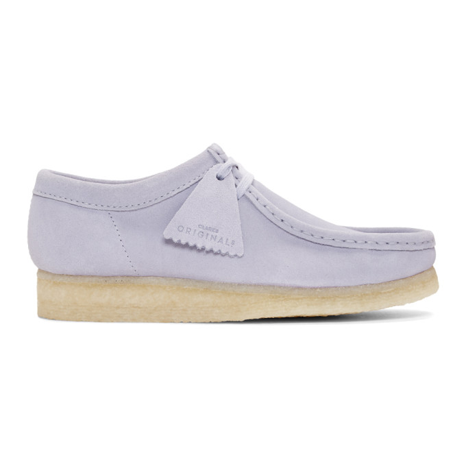 clarks wallabees cool blue