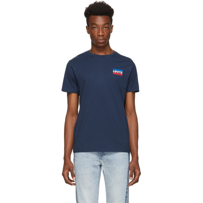 Levis Navy Sportswear T Shit 191099M21300502