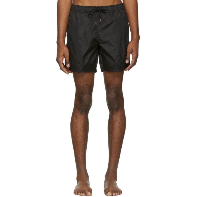 Moncler Black Mare Swim Shorts