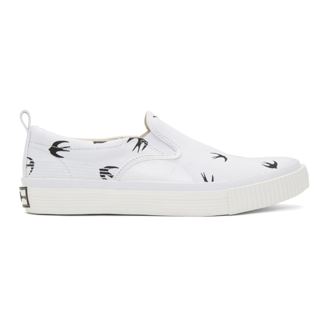 alexander mcqueen slip on sneakers