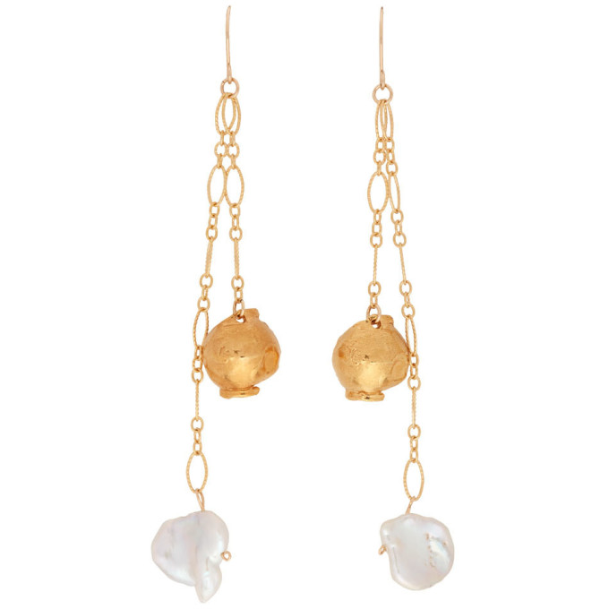 Alighieri ALIGHIERI GOLD THE MOON FEVER EARRINGS