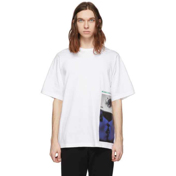 DSQUARED2 DSQUARED2 WHITE MERT AND MARCUS 1994 EDITION SLOUCH FIT T-SHIRT