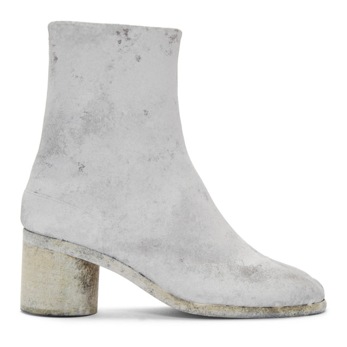 margiela paint splatter boots