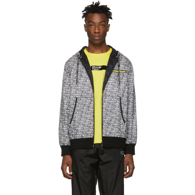Moncler Genius Moncler Genius 7 Moncler Fragment Hiroshi Fujiwara Black Down Logo Jacket
