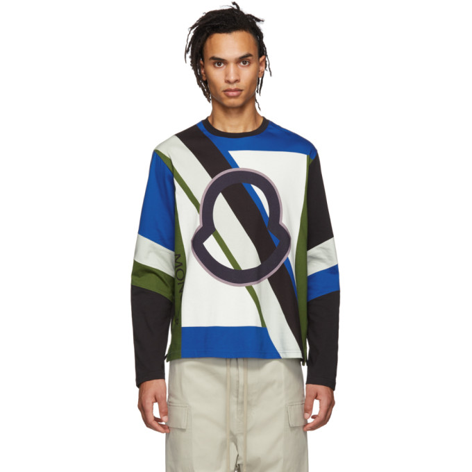 Moncler Genius 5 Moncler Craig Green Multicolor Logo Long Sleeve T-Shirt