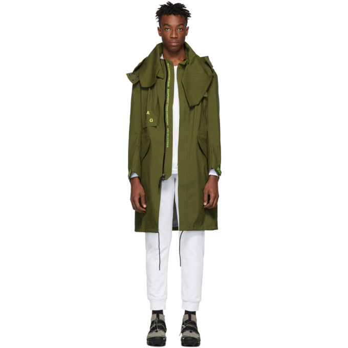 nike acg jacket green