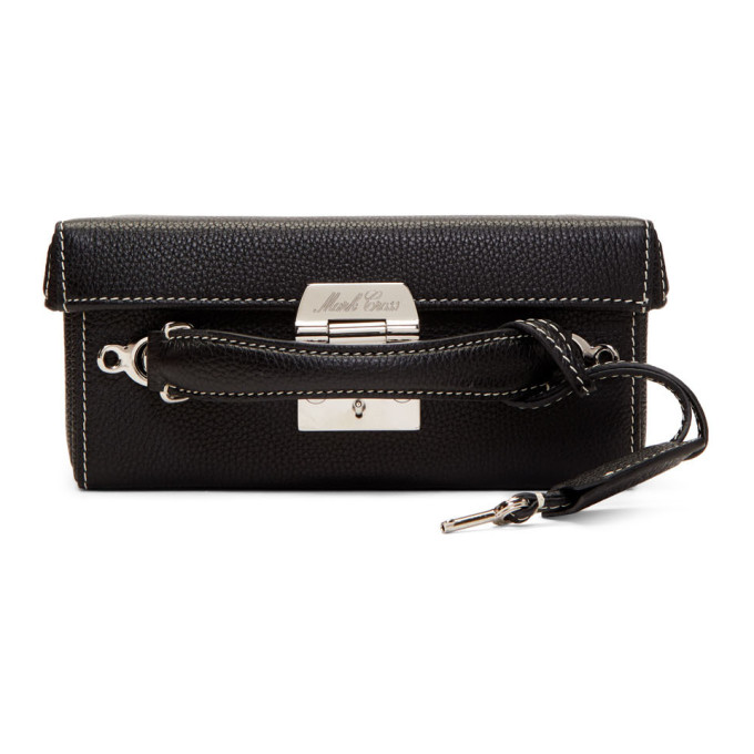 MARK CROSS MARK CROSS BLACK SMALL GRACE BOX BAG