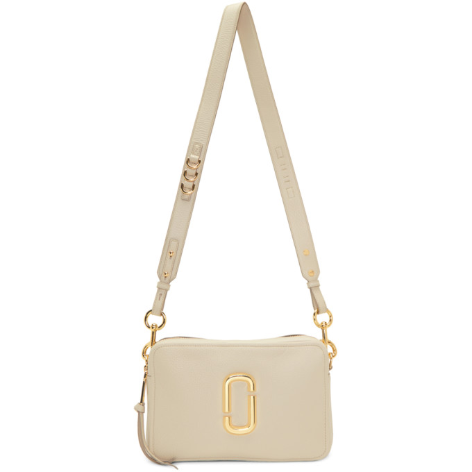 Marc Jacobs Off-white 'the Softshot' 21 Bag In 106 Cream