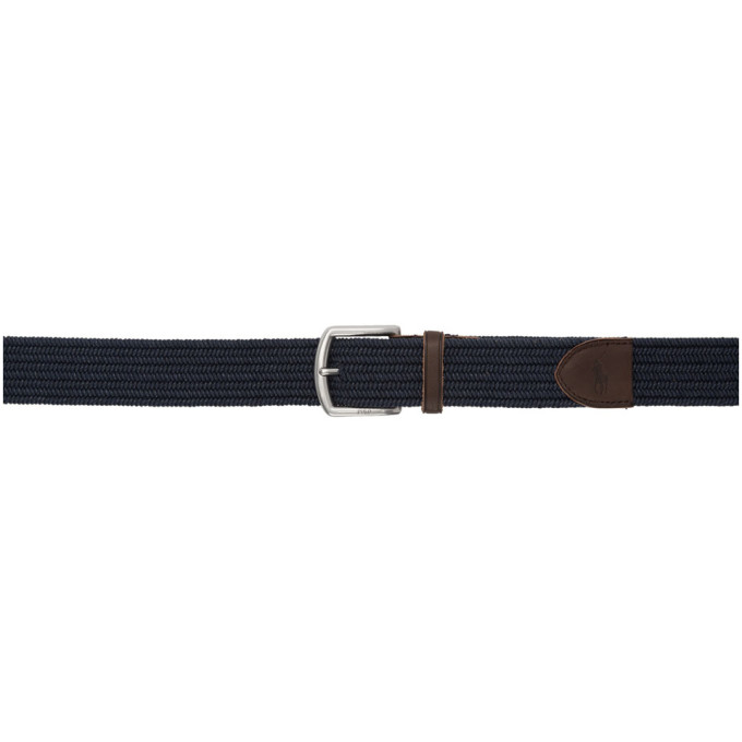 POLO RALPH LAUREN POLO RALPH LAUREN NAVY BRAIDED BELT