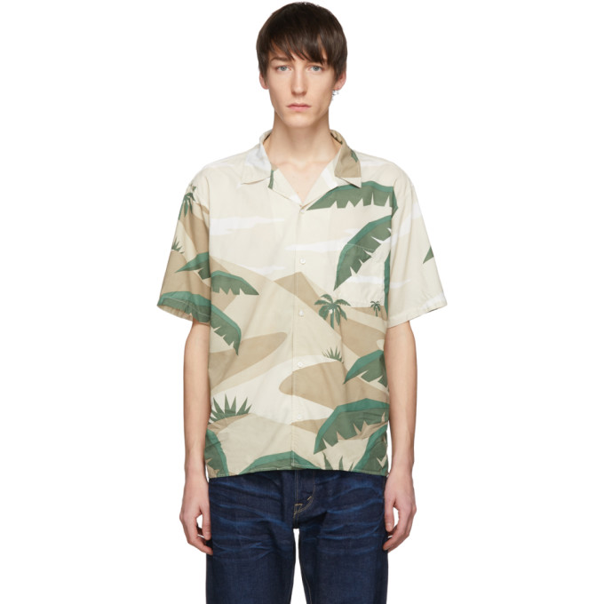 Kuro T-shirts KURO KHAKI RESORT CAMO SHIRT