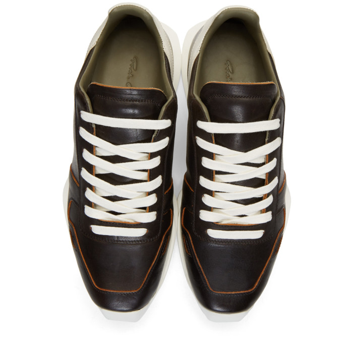 RICK OWENS Black Vintage Runner Sneakers