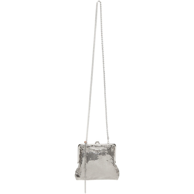 Justine Clenquet Silver Sayoko Shoulder Bag