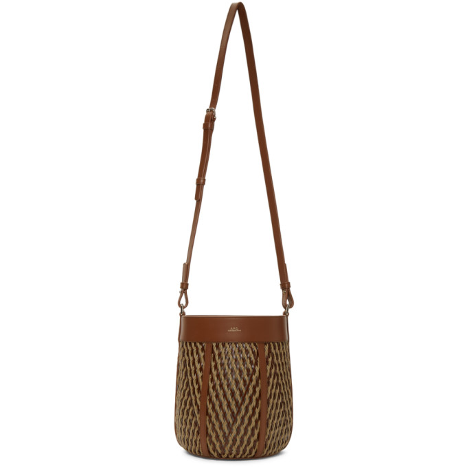 A.P.C. Brown Garance Bag