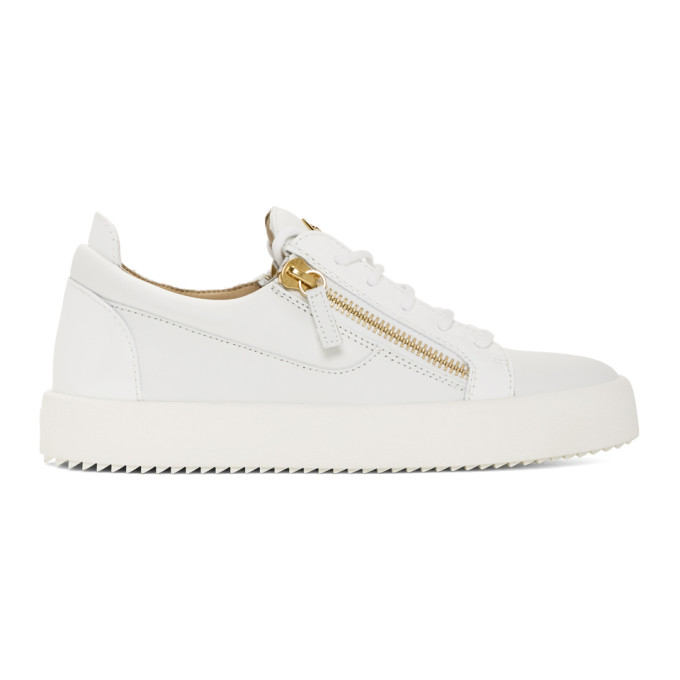 nice shoes biggest discount latest Giuseppe Zanotti White May London Frankie Sneakers 191266M23703008 nice shoes biggest discount latest Giuseppe Zanotti White May London Frankie Sneakers 191266M23703008