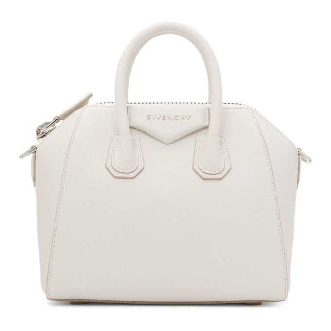 Givenchy White Mini Antigona Bag 191278f04600201
