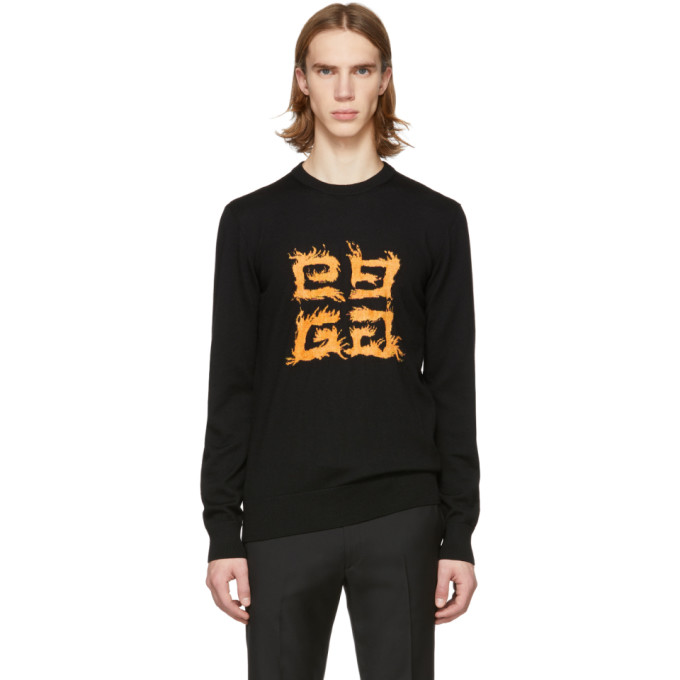 givenchy flame sweater