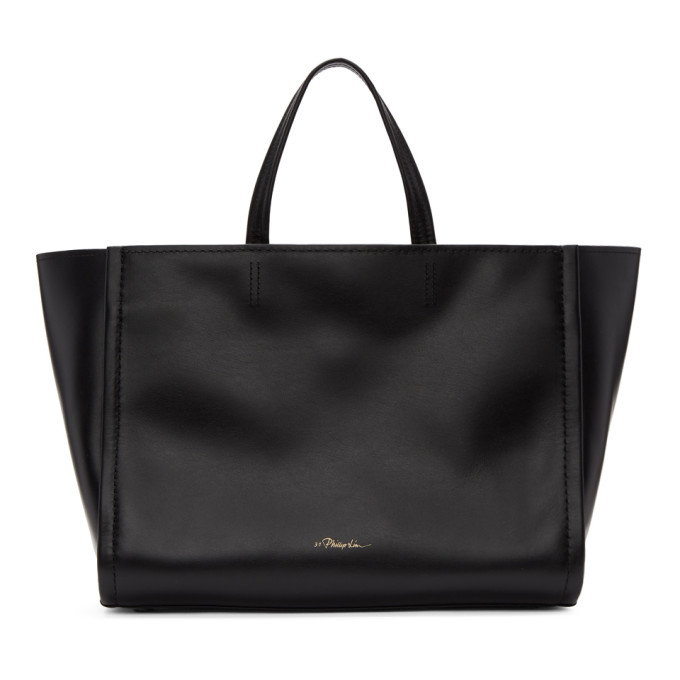 3.1 Phillip Lim Black Hudson City Tote