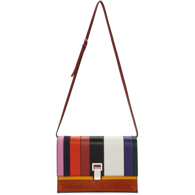 Proenza Schouler Multicolor Small Patchwork Lunch Bag