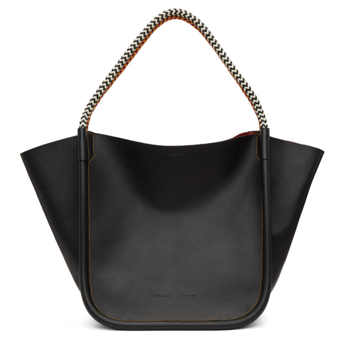 Proenza Schouler Black Super Lux Large Tote