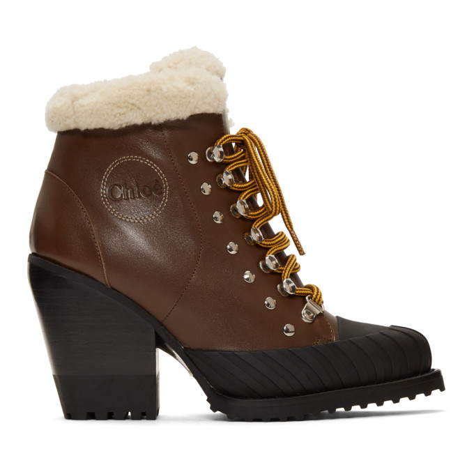 Chloe Brown Lined Rylee Mountain Boots