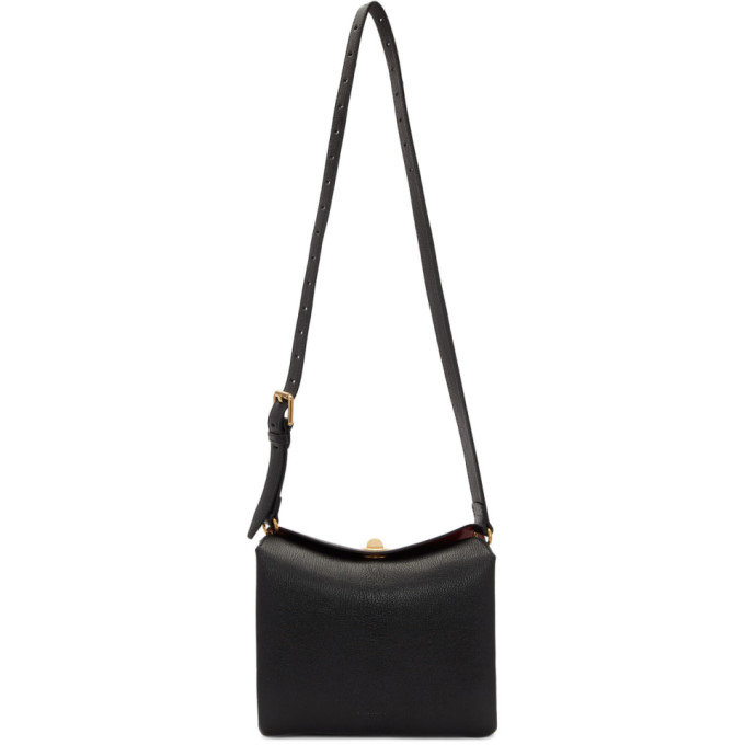 Balenciaga Black Small Flap Shoulder Bag