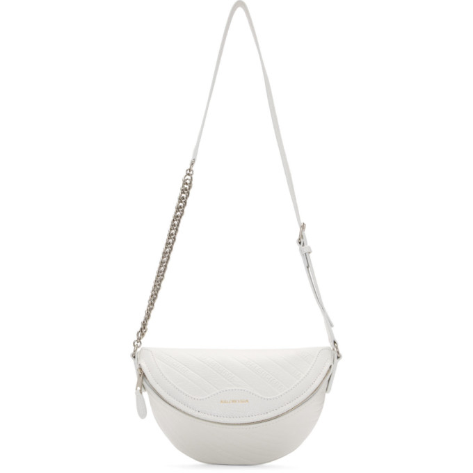Balenciaga White XXS Souvenirs Belt Bag