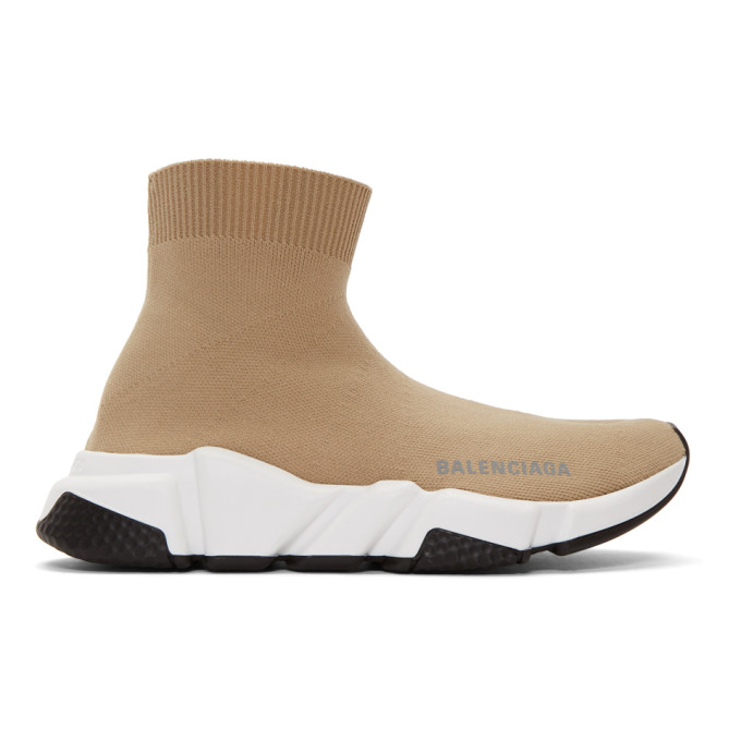 Balenciaga trainer speed beige Clearance