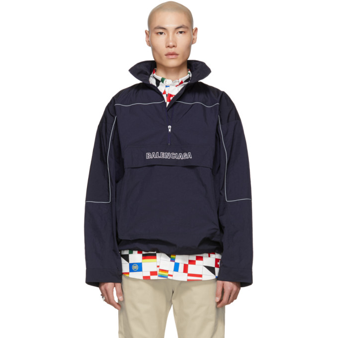 balenciaga oversized windbreaker