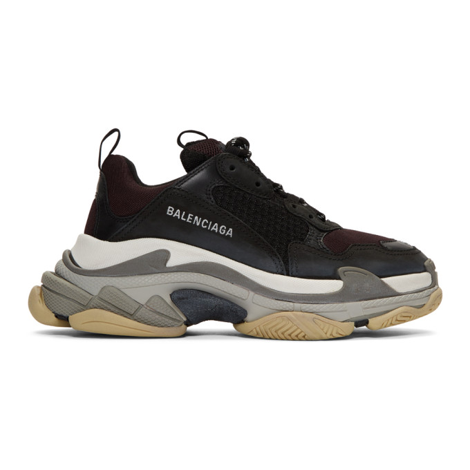 Balenciaga Triple S Red Silver White 2019 Balenciaga