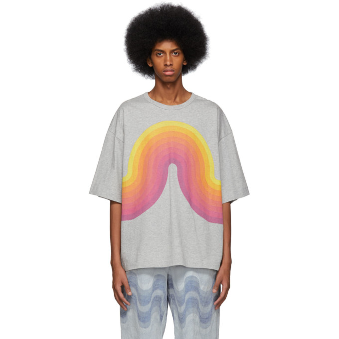Dries Van Noten Grey Verner Panton Edition Oversized Hoky T Shirt