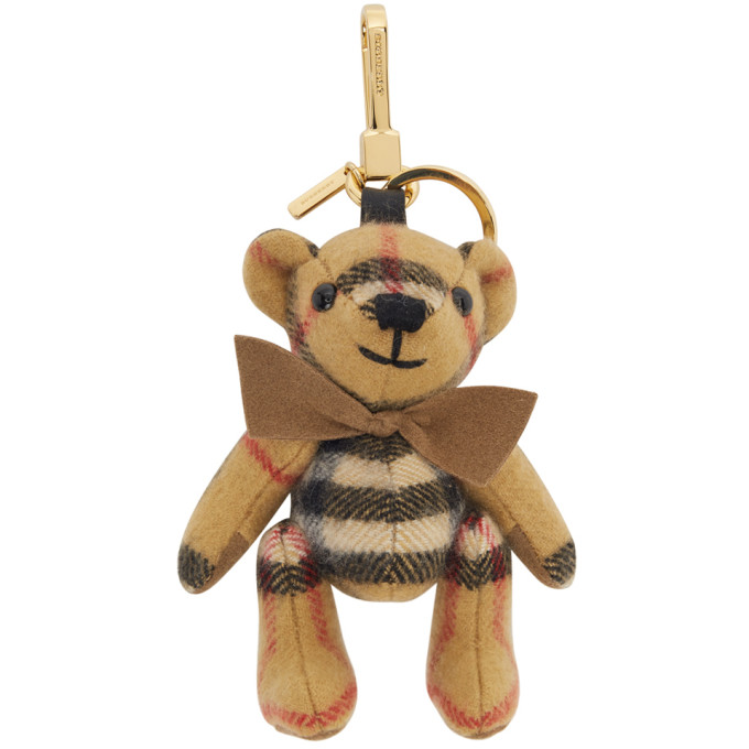 release info on promo codes finest selection Burberry Yellow Cashmere Vintage Check Thomas Bear Keychain release info on promo codes finest selection Burberry Yellow Cashmere Vintage Check Thomas Bear Keychain