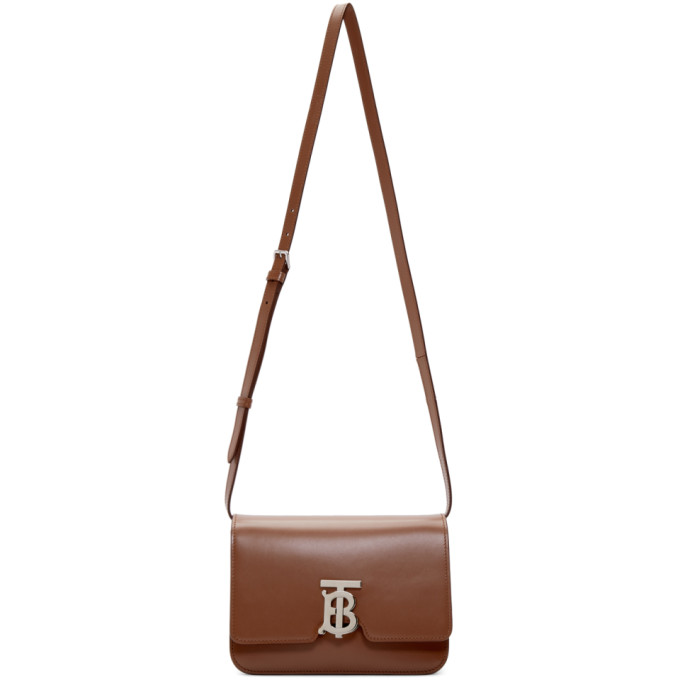 Burberry Brown Small TB Bag