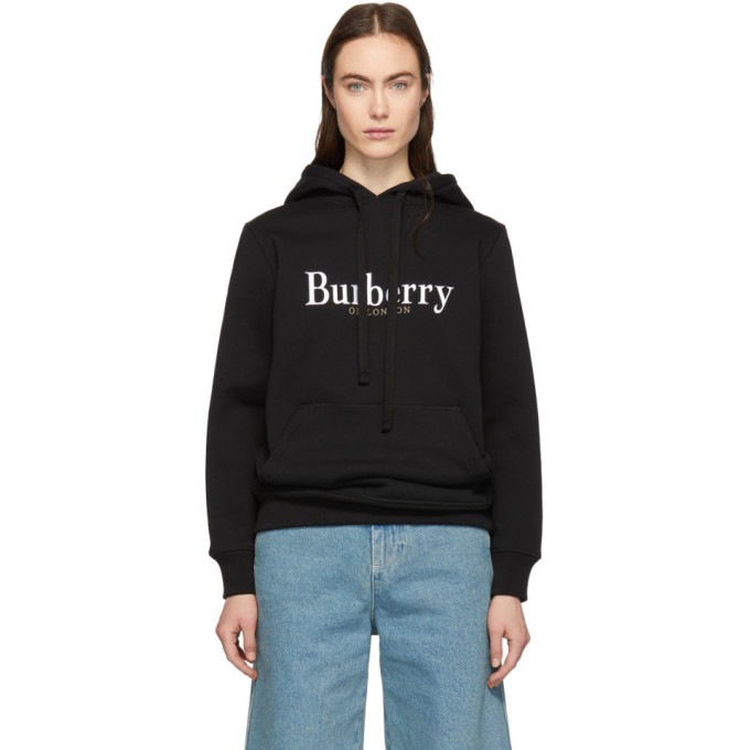 burberry bronx check sleeve sweatshirt