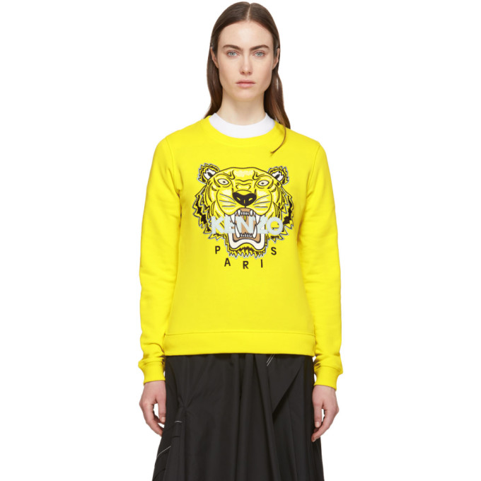 kenzo yellow sweatshirt