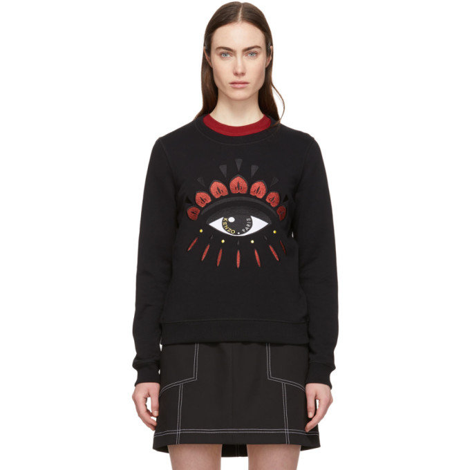 kenzo black and gold sweatshirt