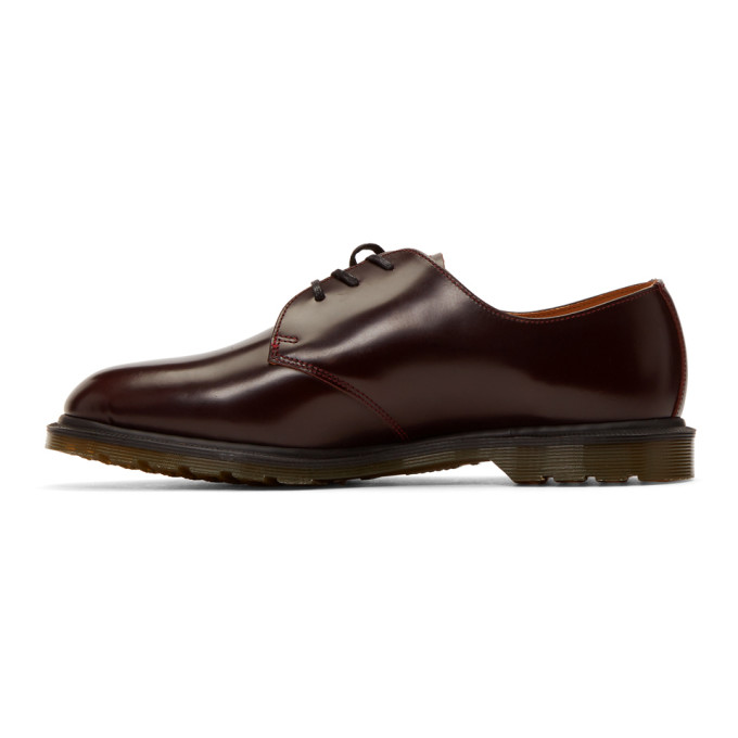 DR. MARTENS' DR. MARTENS BURGUNDY MADE IN ENGLAND ARCHIE DERBYS