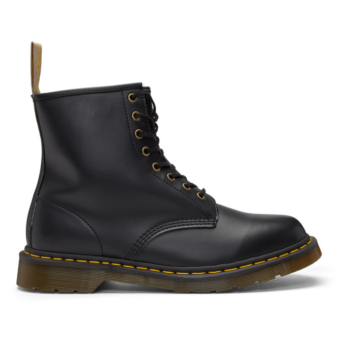 Dr. Martens Black Vegan 1460 Boots