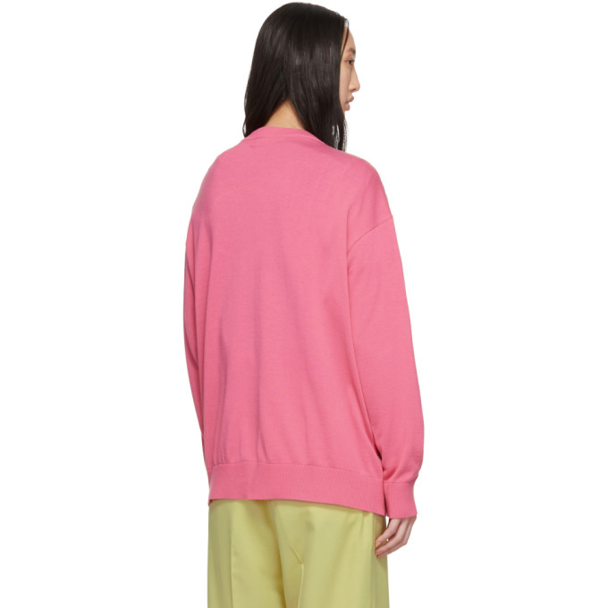 UNDERCOVER UNDERCOVER PINK DAVID BOWIE SWEATER