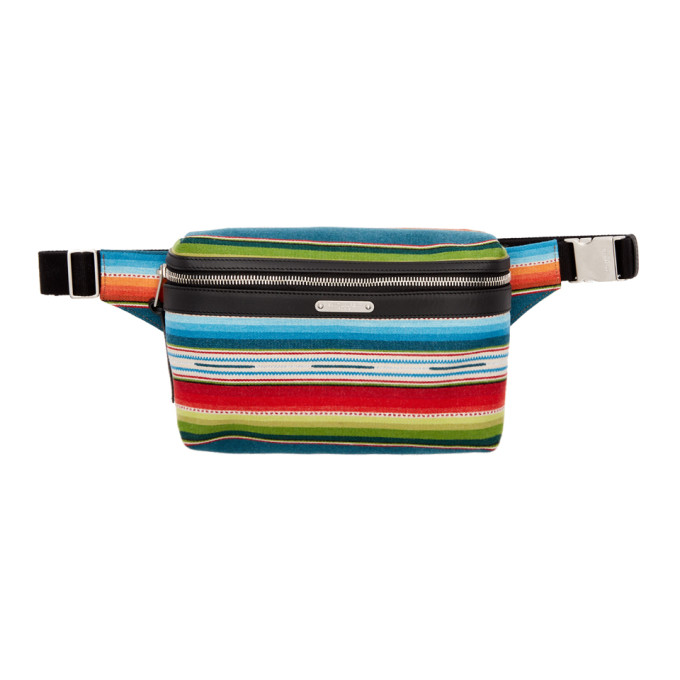 SAINT LAURENT SAINT LAURENT MULTIcolour MEXICAN CITY BELT BAG