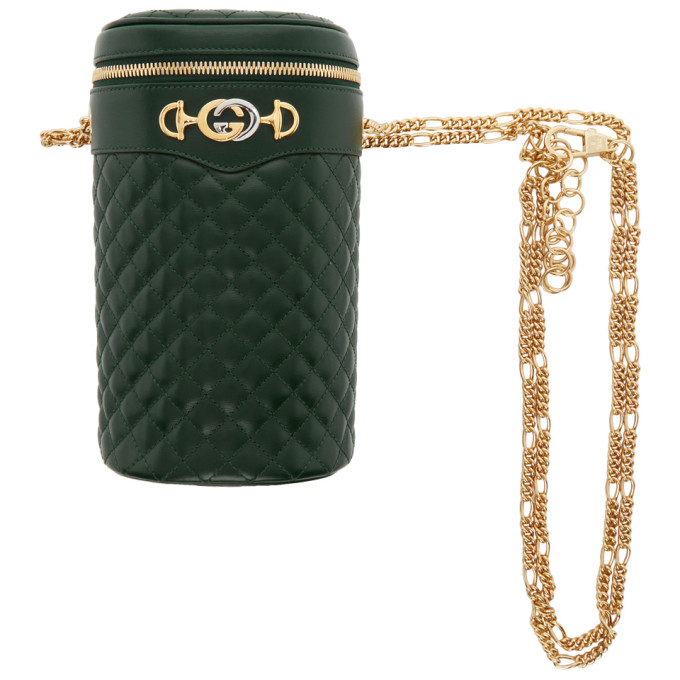 gucci green belt bag
