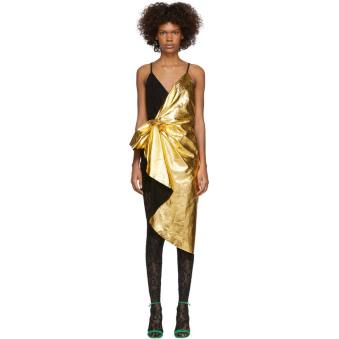 Gucci Gold Lame Dress 191451F05201305