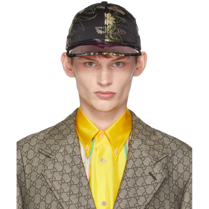 gucci visor black