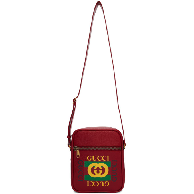 gucci vintage logo messenger bag