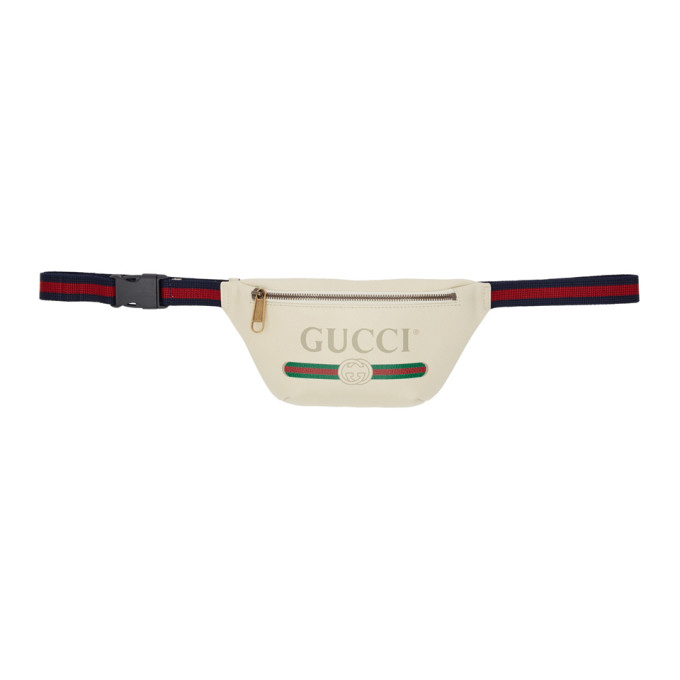 gucci white fanny pack